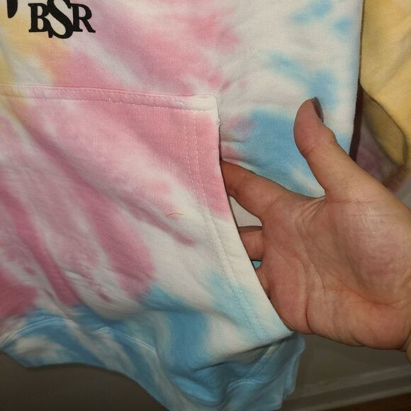 BSR By Samii Ryan Tie Dye "All I Really Want is You" Daisy Hoodie - Picture 4 of 10